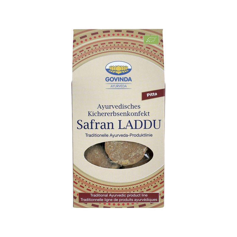 Govinda Laddu Safran Pitta EU Bio 120g