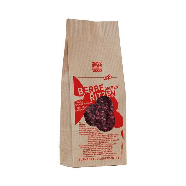 NaturKraftWerke Berberitzen Beeren getrocknet, CH Bio 100g