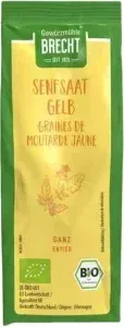 Brecht Bio Gelbe Senfsaat ganz Nachfüllpack 3x 90g