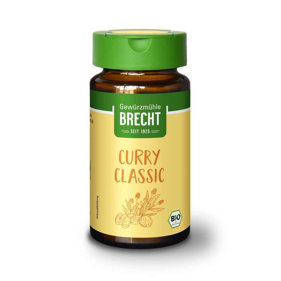 Brecht Bio Curry Classic Glas 3 x 35 g