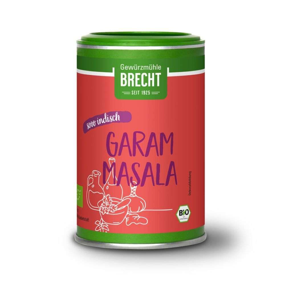 Brecht Bio Garam Masala gemahlen Dose 2x60g