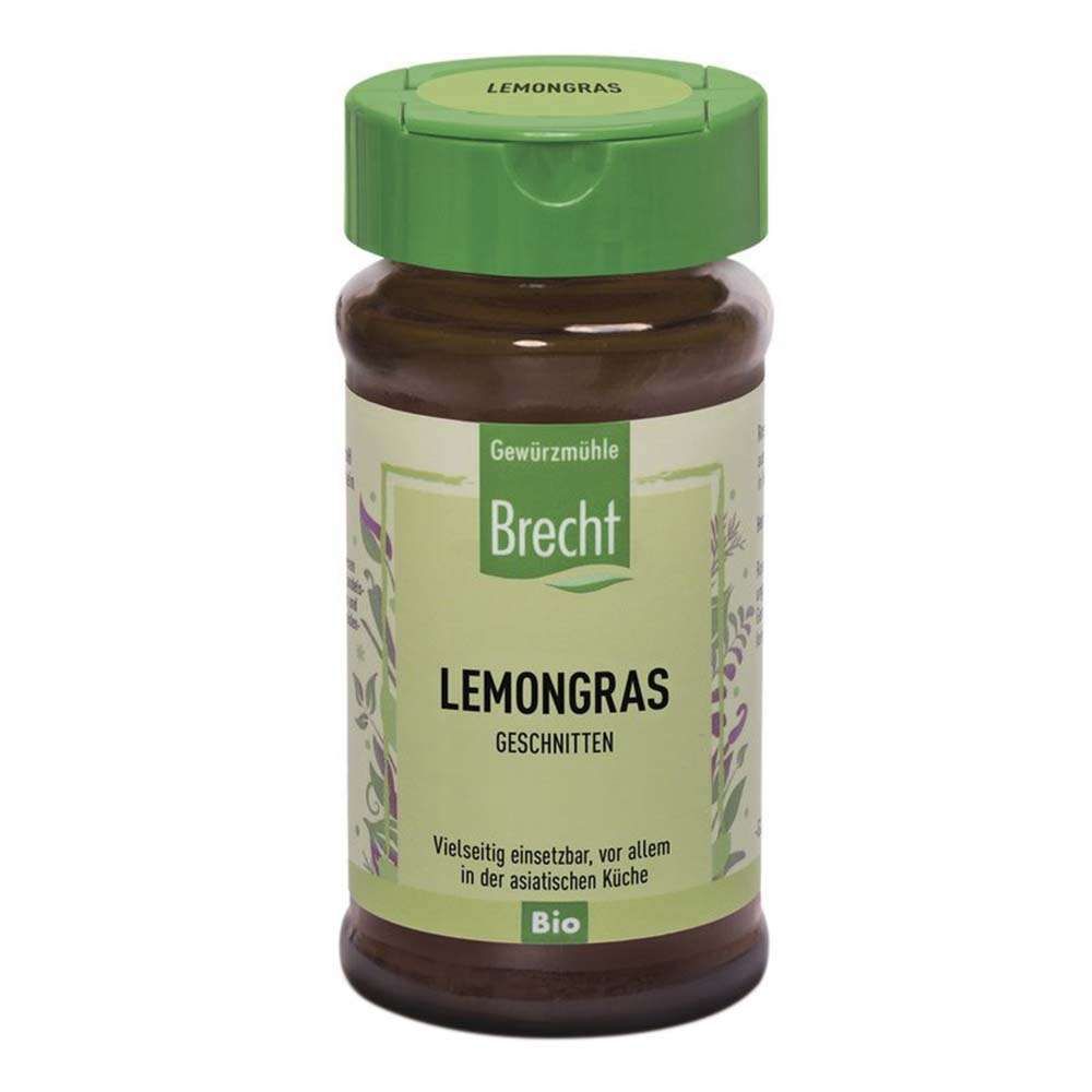 Brecht Bio Lemongras geschnitten Glas 3 x 18 g