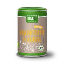 Brecht Bio Süsskartoffel und Kürbisgewürz Dose 2x60 g Brecht Bio Süsskartoffel und Kürbisgewürz Dose 2x60 g