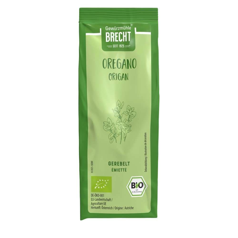 Brecht Bio Oregano gerebelt Pack 3 x 20 g
