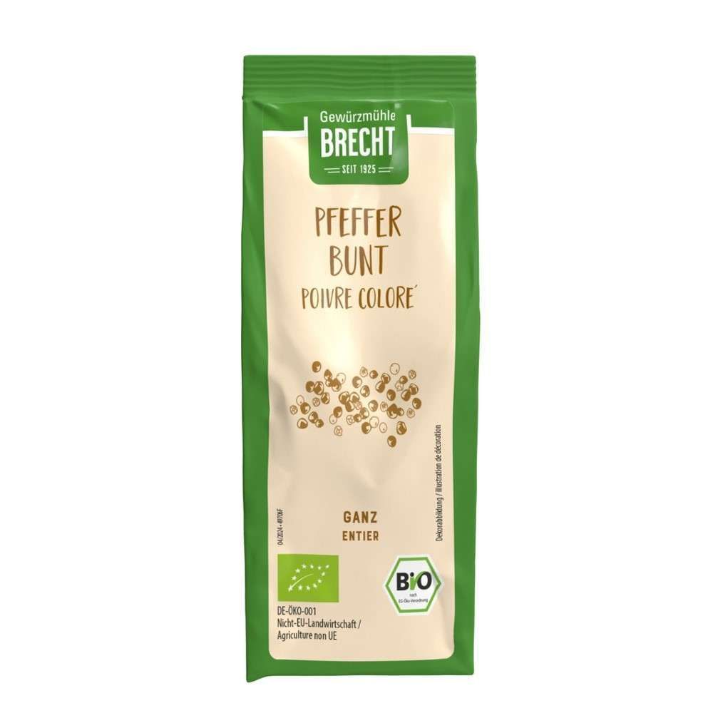 Brecht Bio Bunter Pfeffer Mix Beutel 2 x 60g
