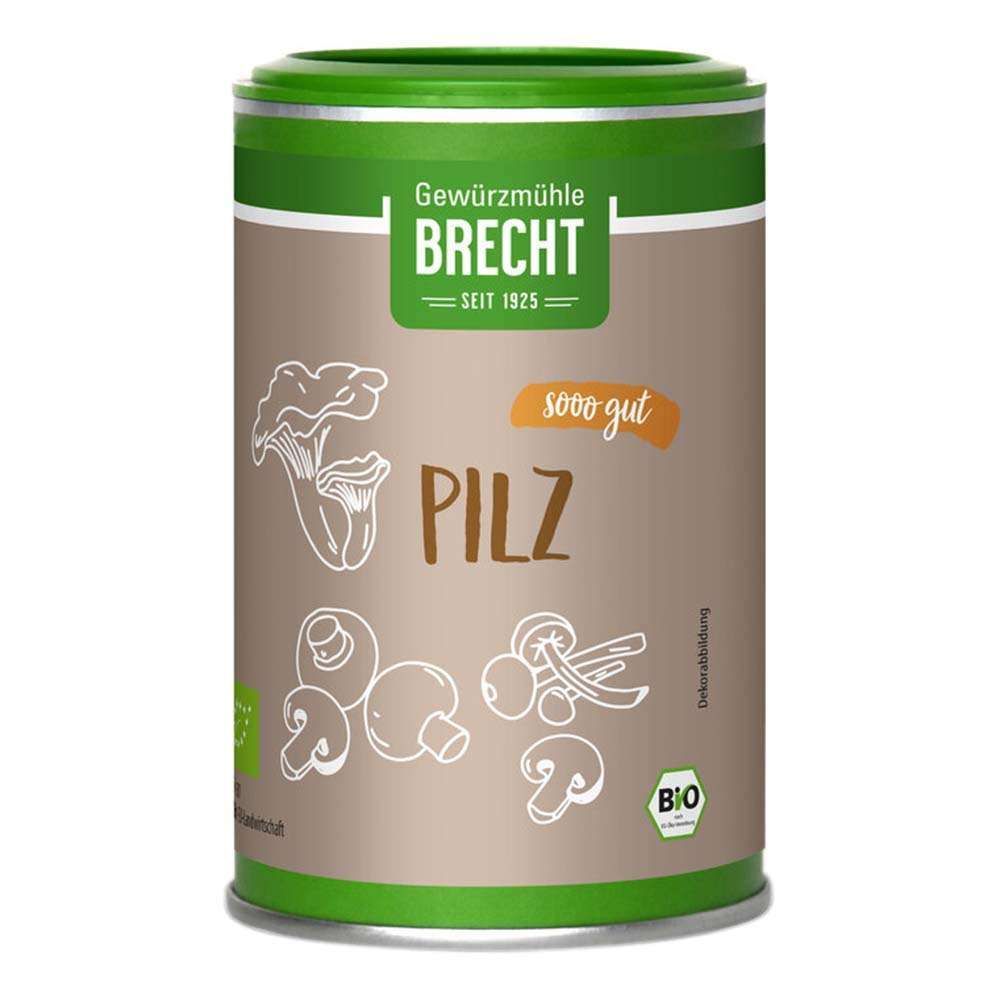 Brecht Bio Pilzgewürz Glas 2 x 90 g