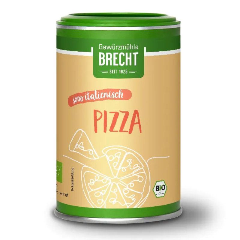 Brecht Bio Pizza Gewürz Dose 2 x 45 g