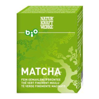 Matcha fein gemahlen Grüntee 30g NaturKraftWerke