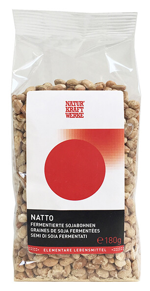 NATTO 180 G FERMENTIERTE SOJABOHNEN Naturkraftwerke NATTO 180 G FERMENTIERTE SOJABOHNEN Naturkraftwerke