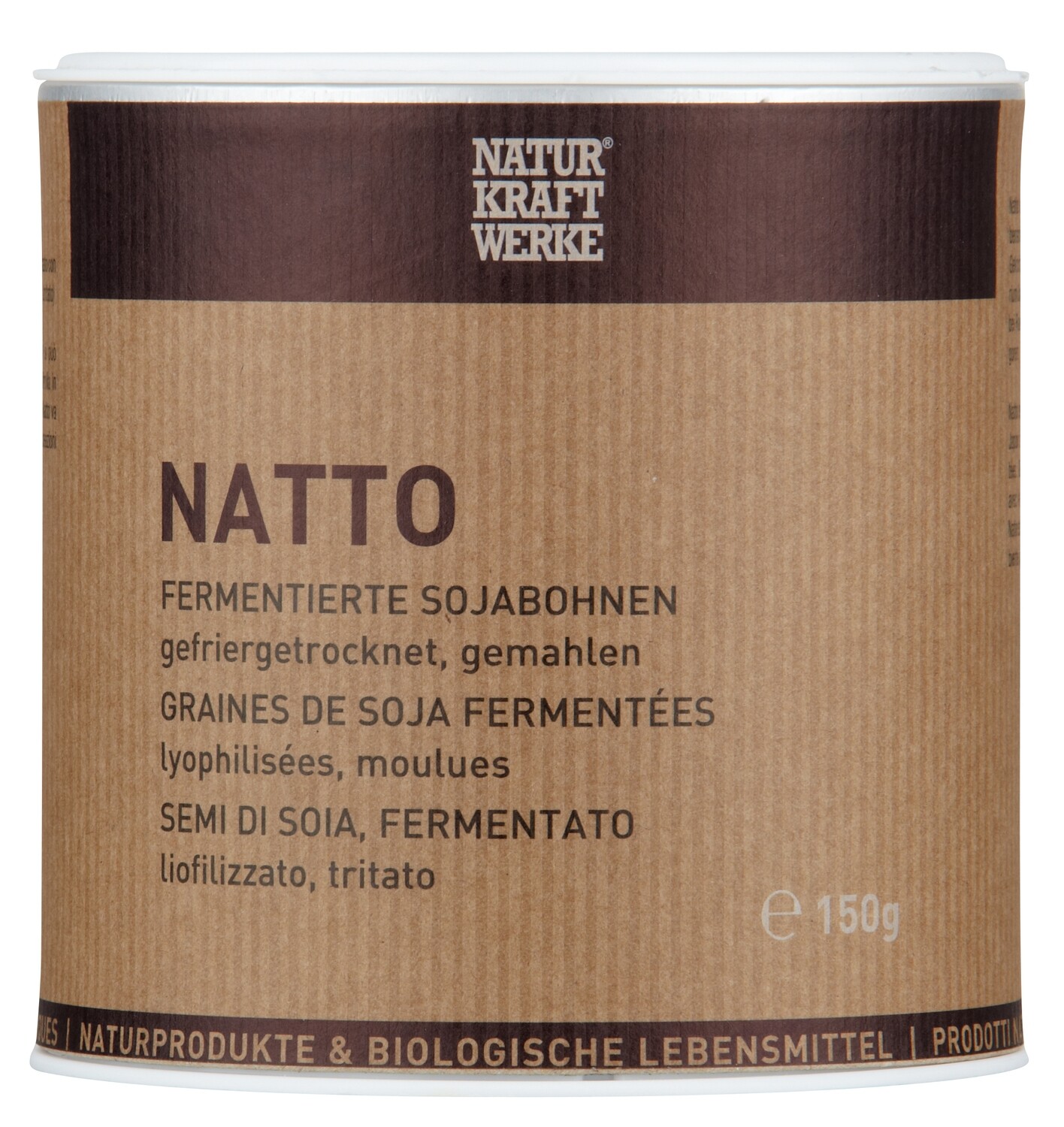 NATTO 150 G FERMENTIERTE SOJABOHNEN GEMAHLEN Naturkraftwerke NATTO 150 G FERMENTIERTE SOJABOHNEN GEMAHLEN Naturkraftwerke
