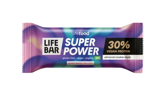 Lifebar Super Power Protein Riegel Mandel Cookie 15x40g