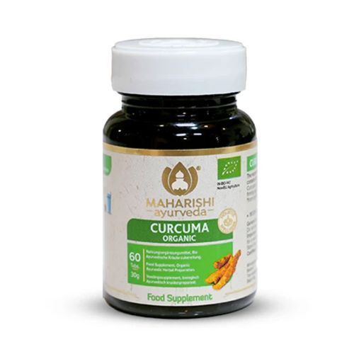 Kurkuma, Bio Gelbwurz  Maharishi 60 Tabletten