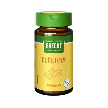 Brecht Bio Kurkuma gemahlen Glas 42g