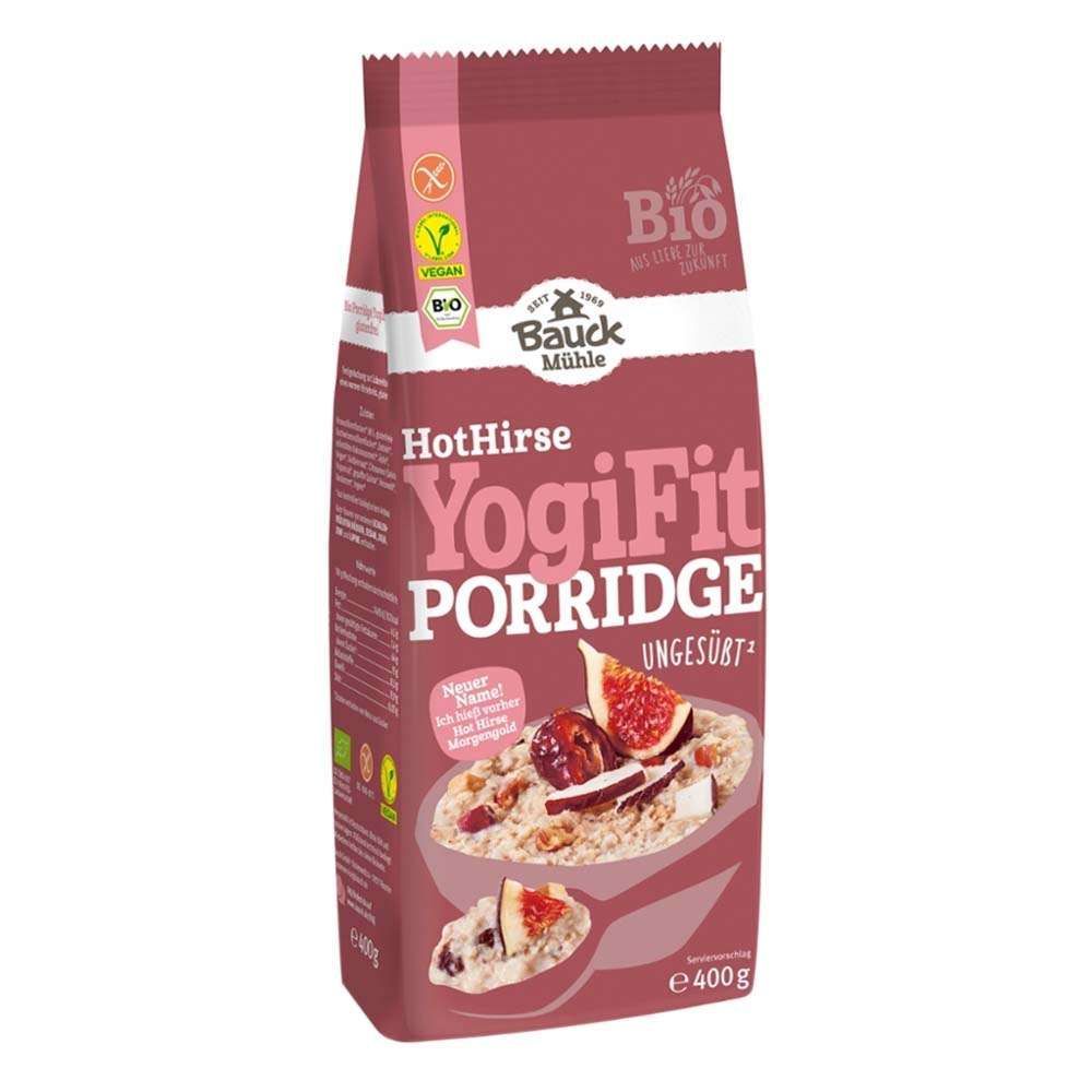 Hot Hirse Yogi Fit Porridge (früher Morgengold) Bauckhof 3 x  400g