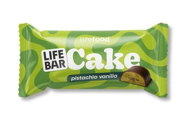 Lifefood Lifebar Cake Pistachio Vanilla, EU Bio 12x35g