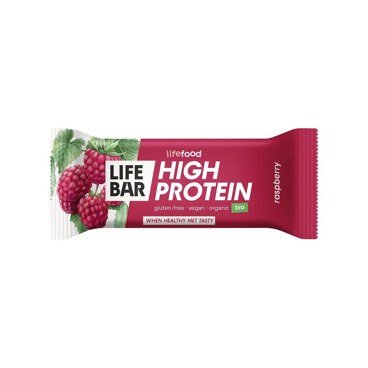Lifefood Lifebar Riegel Protein Himbeere, EU Bio 15x40g