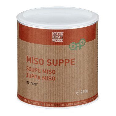 NaturKraftWerke Miso Suppe instant, CH Bio 210g NaturKraftWerke Miso Suppe instant, CH Bio 210g