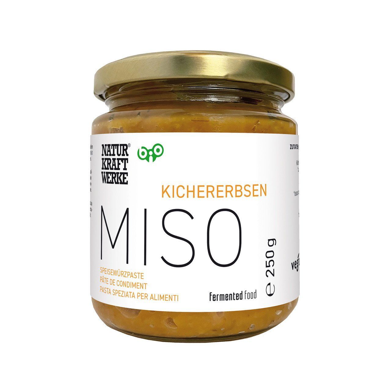 NaturKraftWerke Kichererbsen Miso, CH Bio 250g NaturKraftWerke Kichererbsen Miso, CH Bio 250g