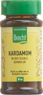 Brecht Kardamom gemahlen Glas 30g Bio
