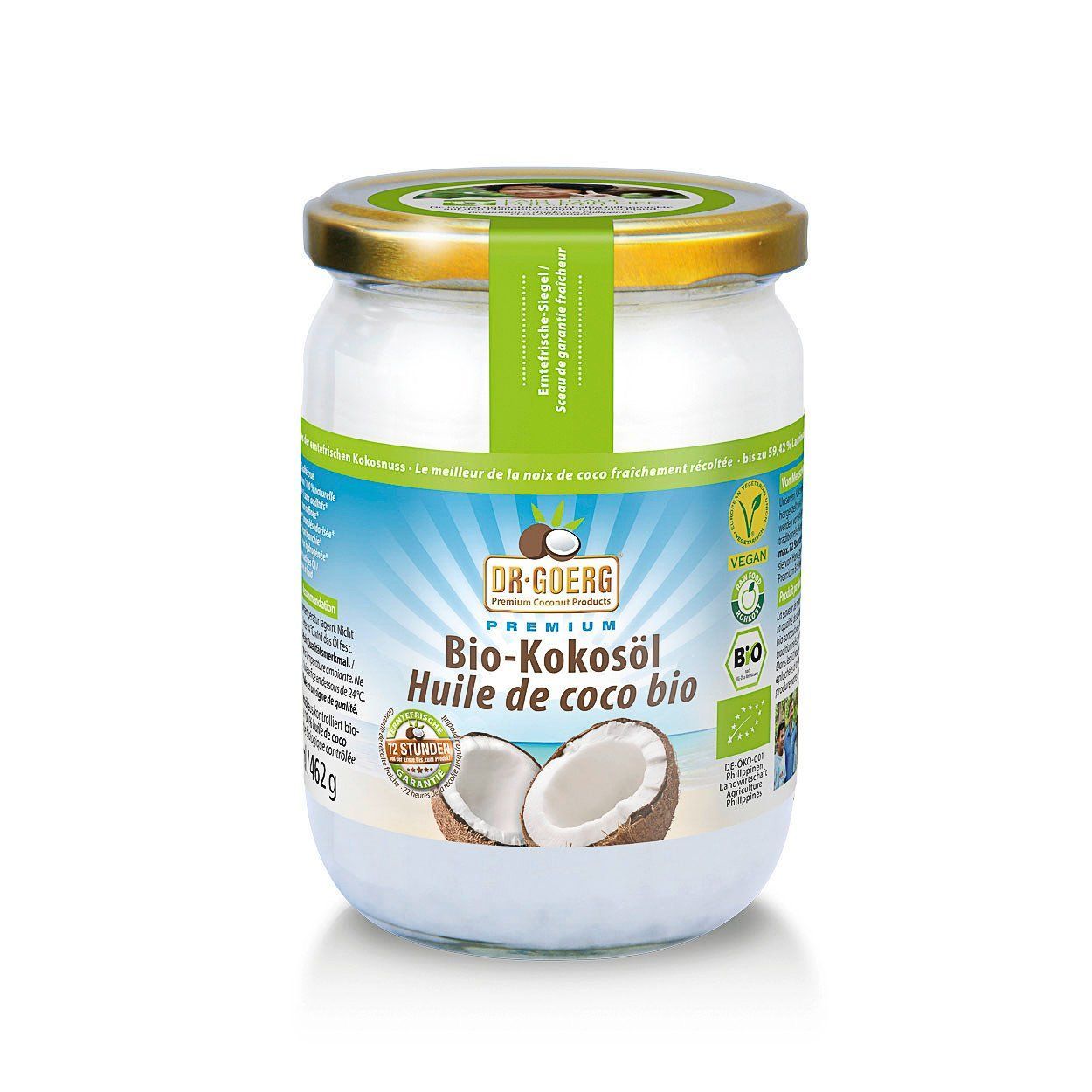 Dr. Goerg Kokosöl roh, EU Bio 500ml