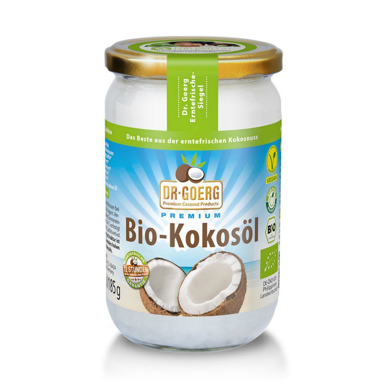 Dr. Goerg Kokosöl roh, EU Bio 200ml