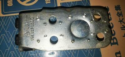 NOS Door Striker Plate, Left, Beetle 1967-1977