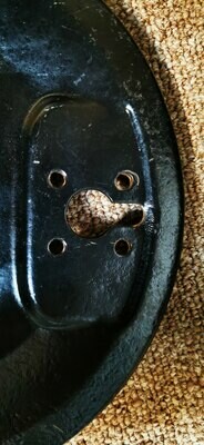 Split Zwitter Right Rear Brake Backing Plate