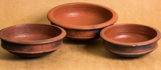 charged self cleansing earthen bowl. 