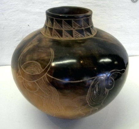 charged spirit oracle clay pot.