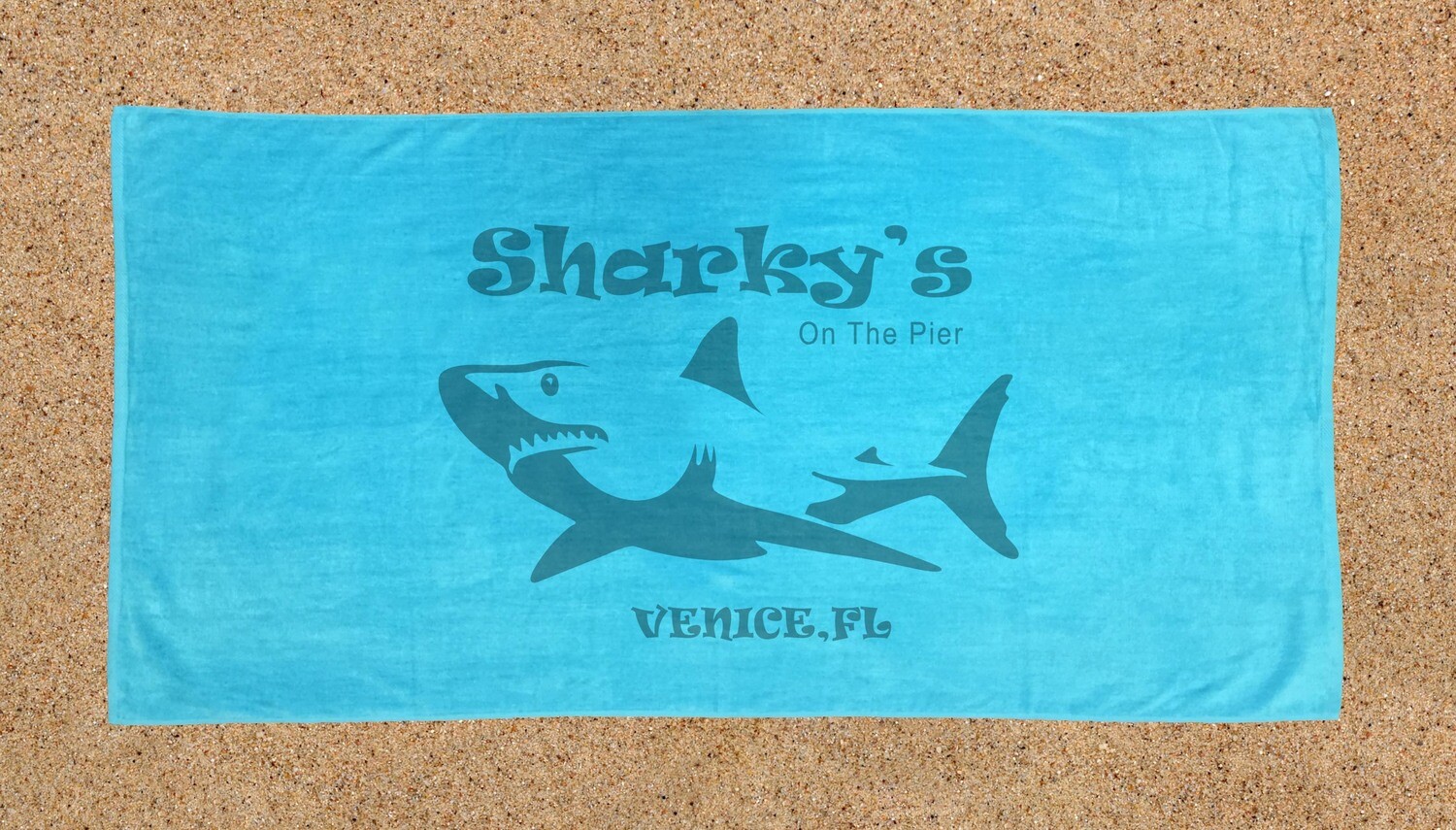 Sharky's Beach Towel (Color Options)