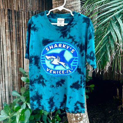 Boys Shark Tie Dye