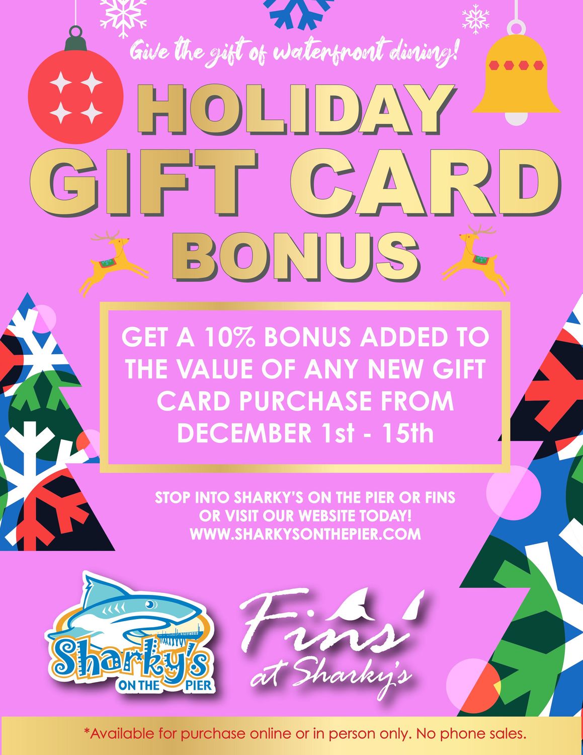 Holiday BONUS Gift Card: $75 Gift Card