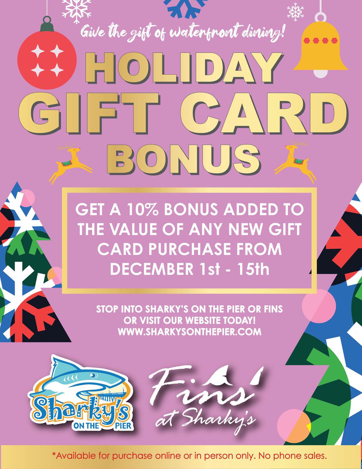 Holiday BONUS Gift Card: $25 Gift Card