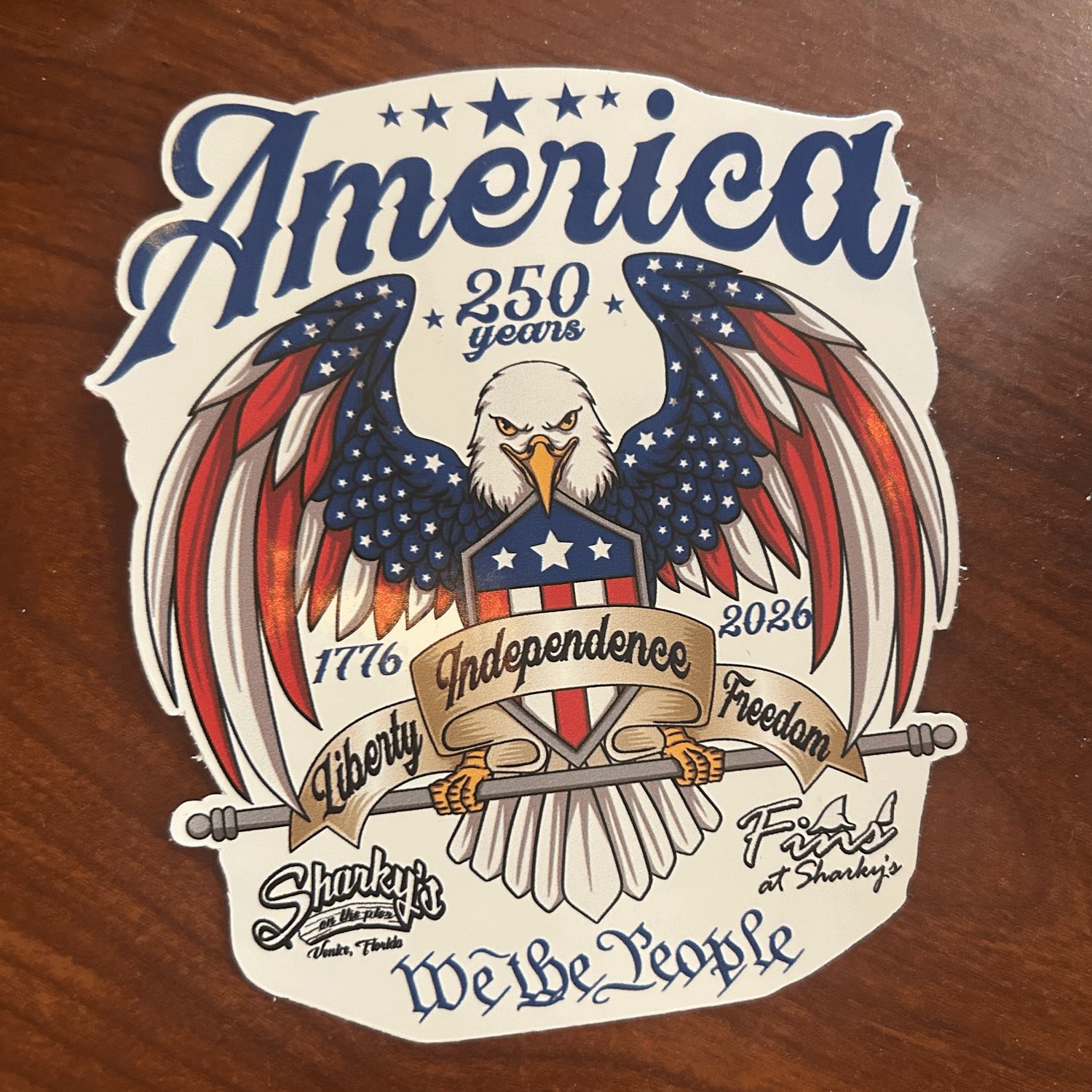 250 Year Sticker