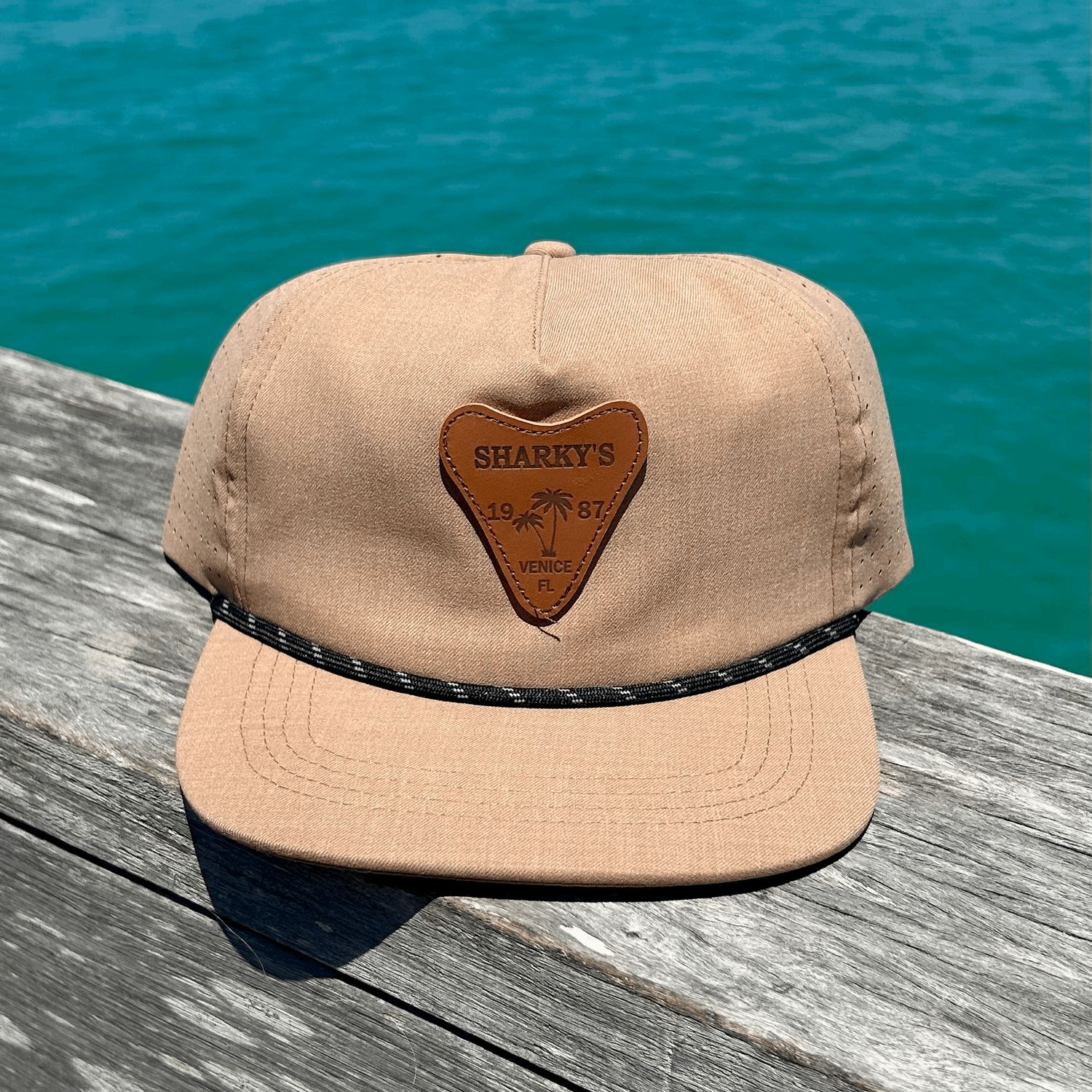 Tooth Patch Hat Tan
