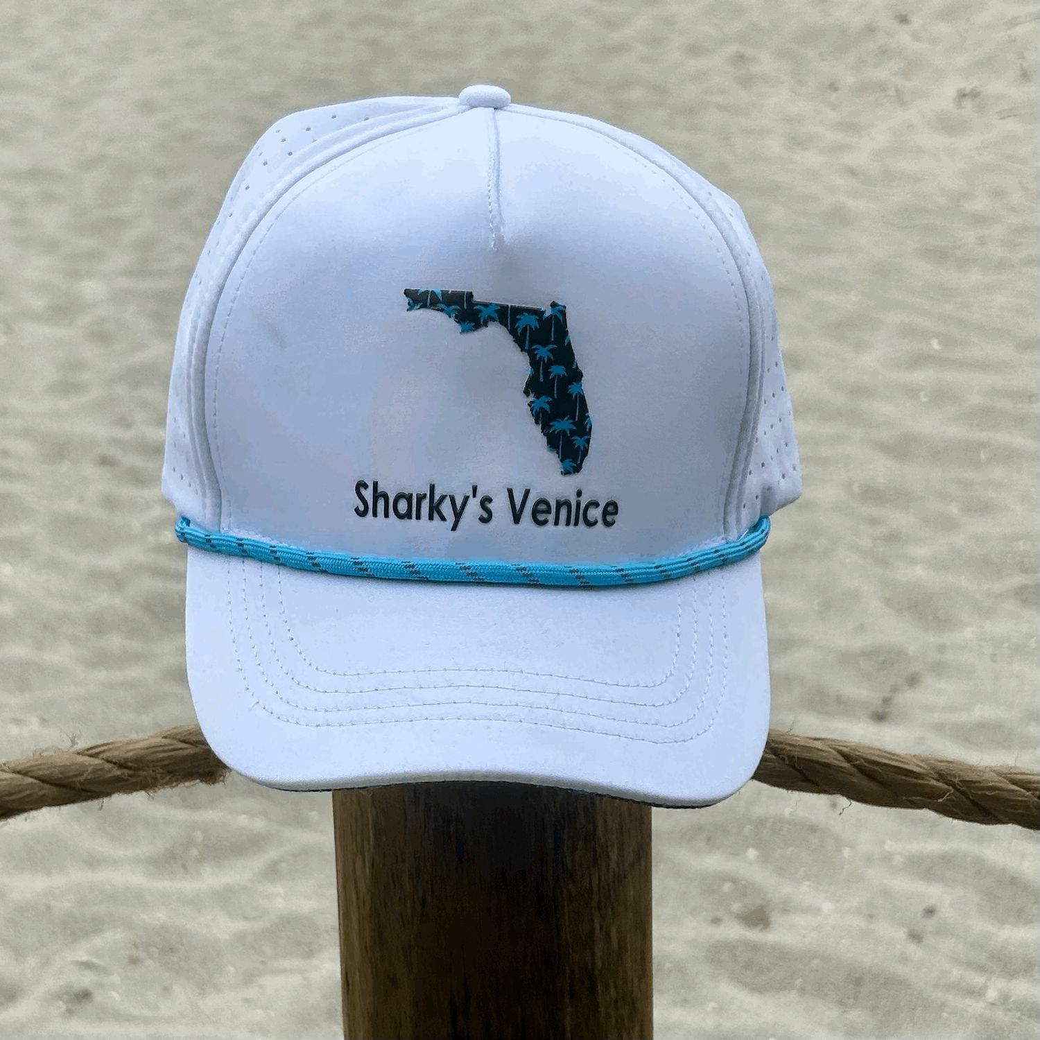 White Florida Cap