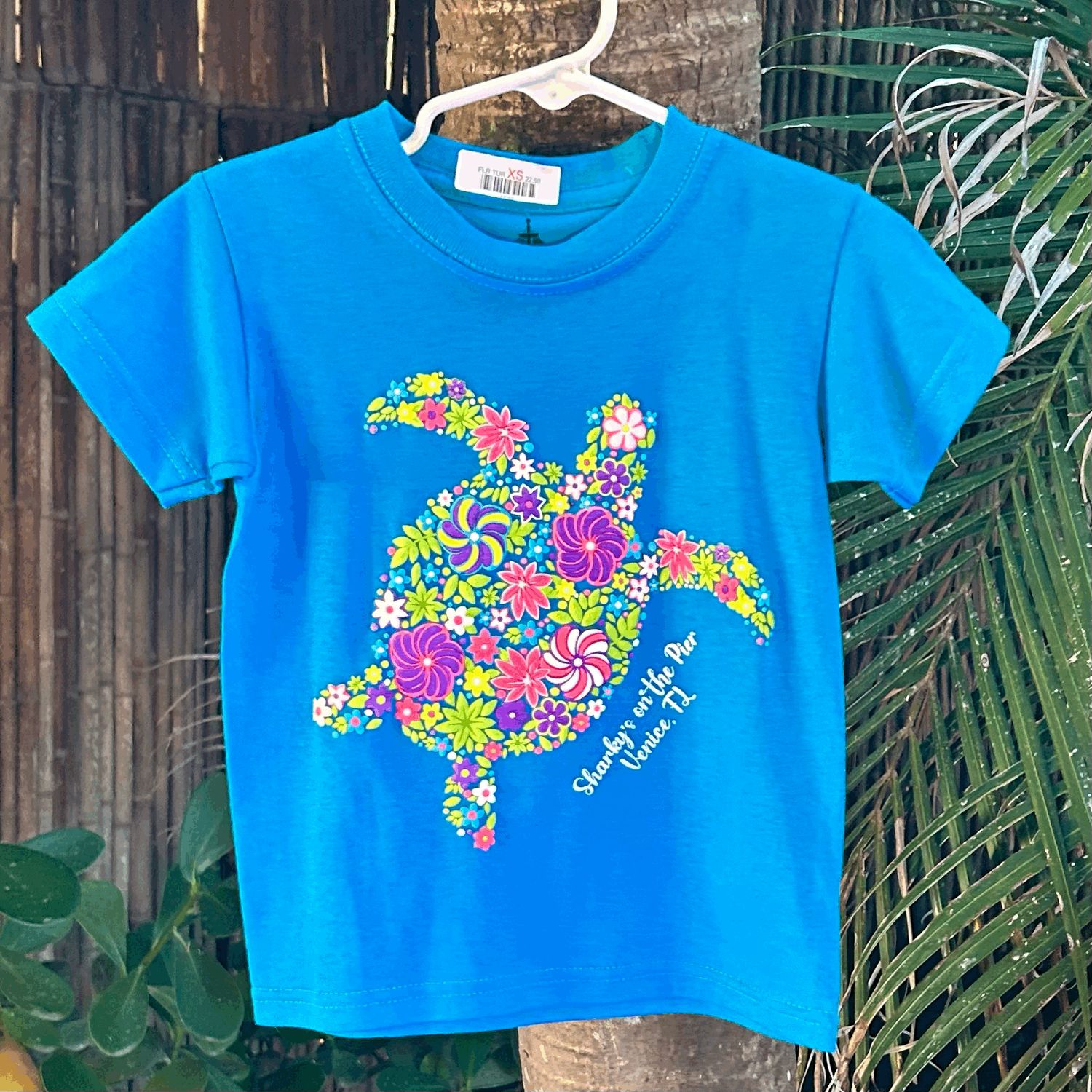 Kids Flower Turtle
