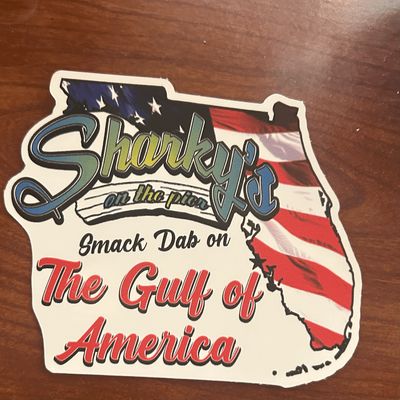 Gulf of America sticker
