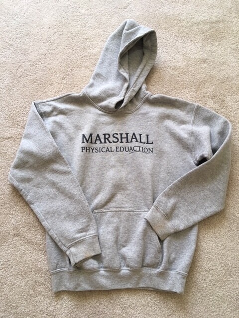 MMS Grey Hooded Sweatshirt