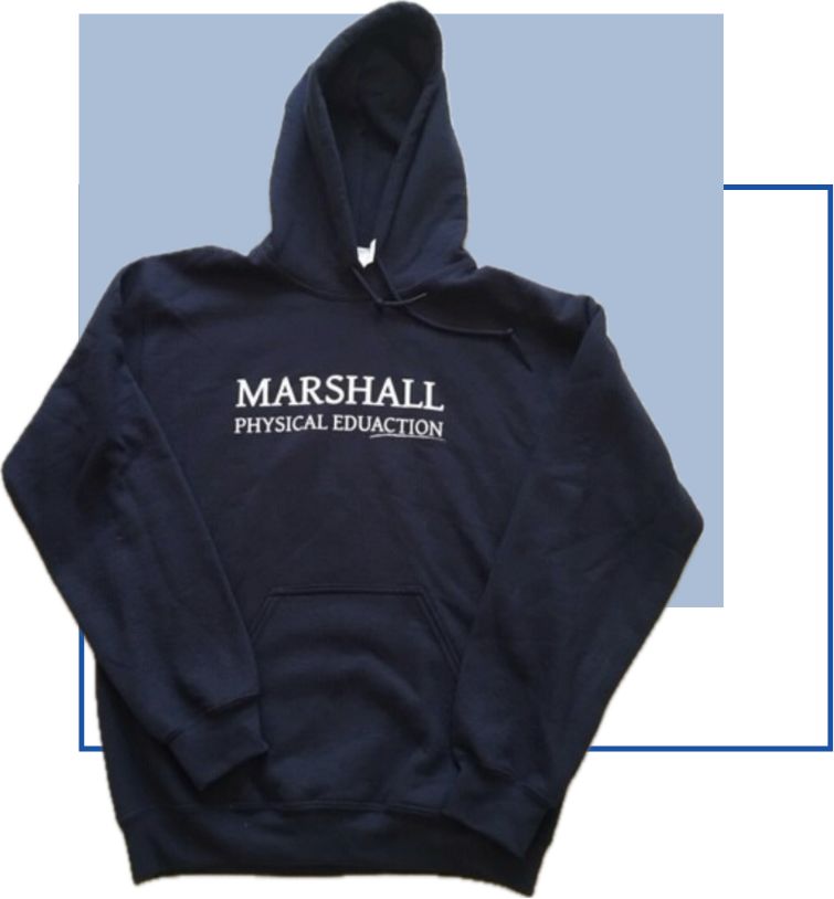 MMS Navy Hooded Sweatshirt