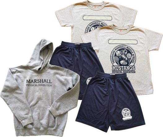 COMBO - MMS PE Uniform: T-Shirt, Shorts and GREY Sweatshirt