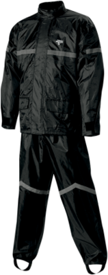 Nelson-Rigg Black SR-6000 Stormrider 2-Piece Rain Suit Small (2851-0181)