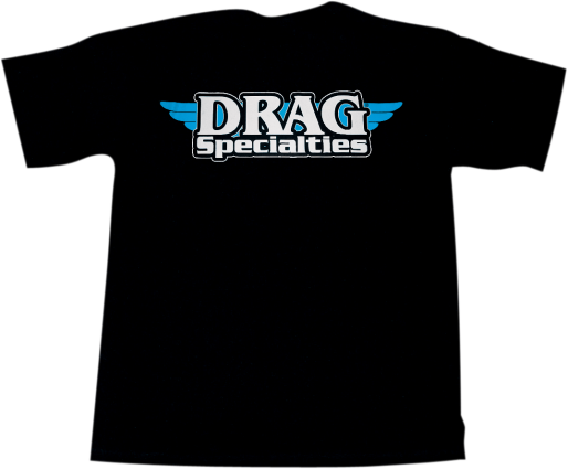 Drag Specialties Logo T-Shirt Black Large (3030-3333)