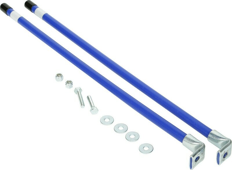 KFI Snow Plow End Markers ATV/UTV Blue (105640)