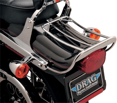 Drag Specialties Chrome Luggage Rack, 02-05 FXDWG (1916-0058)