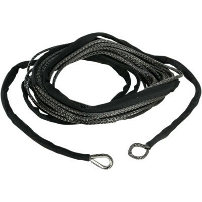 Moose Synthetic Winch Rope 1/4" x 50' Black (4505-0620)
