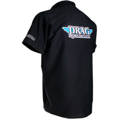 Drag Specialties Throttle Threads Shop Shirt Black 2XLarge (3040-2581)