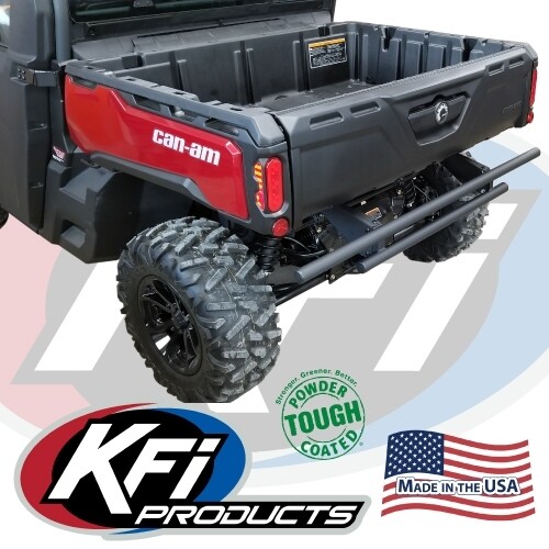 KFI Rear Bumper Can-Am Defender, Black (101610, 10-1610)
