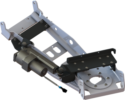KFI UTV Snow Plow Hydraulic Blade Angle Actuator Kit (105935, 10-5935)