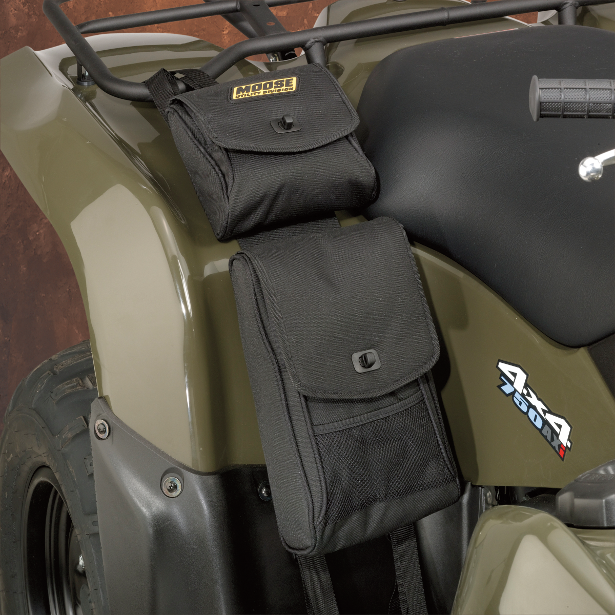 Moose ATV Fender Storage Cargo Bag, Black (3509-0024)